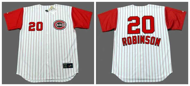 Reds 20 Frank Robinson White 1960's Throwback Cool Base Jersey,We sell and wholesale Reds 20 Frank Robinson White 1960's Throwback Cool Base Jersey on line form chian!